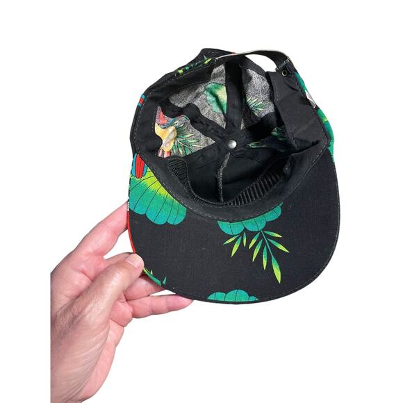 Breckenridge‎ Hat Cap Strap Back Hawaiian Topical Toucan Trucker USA RARE - Picture 5 of 9